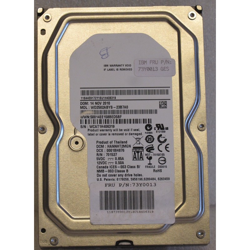 IBM HDD 750GB SATA II 7.2K HS 3.5´´ RoHS (shin-