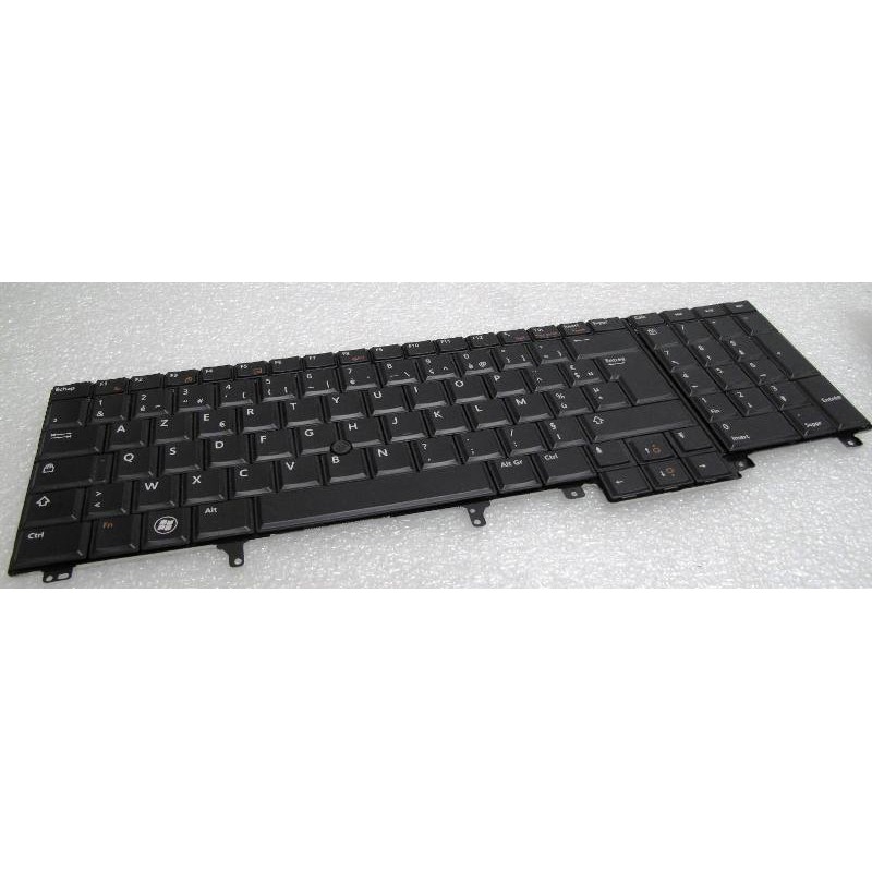 DELL 0WG3DV Keyboard AZERTY for Notebook Latitude E6520 DELL 0WG3DV Keyboard AZERTY for Notebook Latitude E6520