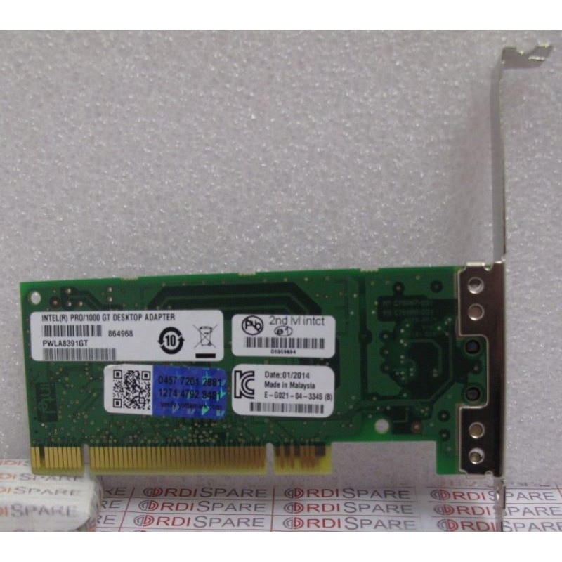 Carte réseau intel pro/1000gt desktop adapter PWLA8391GT Carte réseau intel pro/1000gt desktop adapter PWLA8391GT