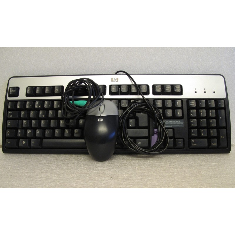 Clavier HP AZERTY PS/2 - Souris PS/2 HP Clavier HP AZERTY PS/2 - Souris PS/2 HP