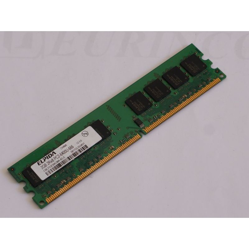 Elpida EBE21UE8ACWA-8G-E 2Gb PC2-6400U DDR2-800 Elpida EBE21UE8ACWA-8G-E 2Gb PC2-6400U DDR2-800