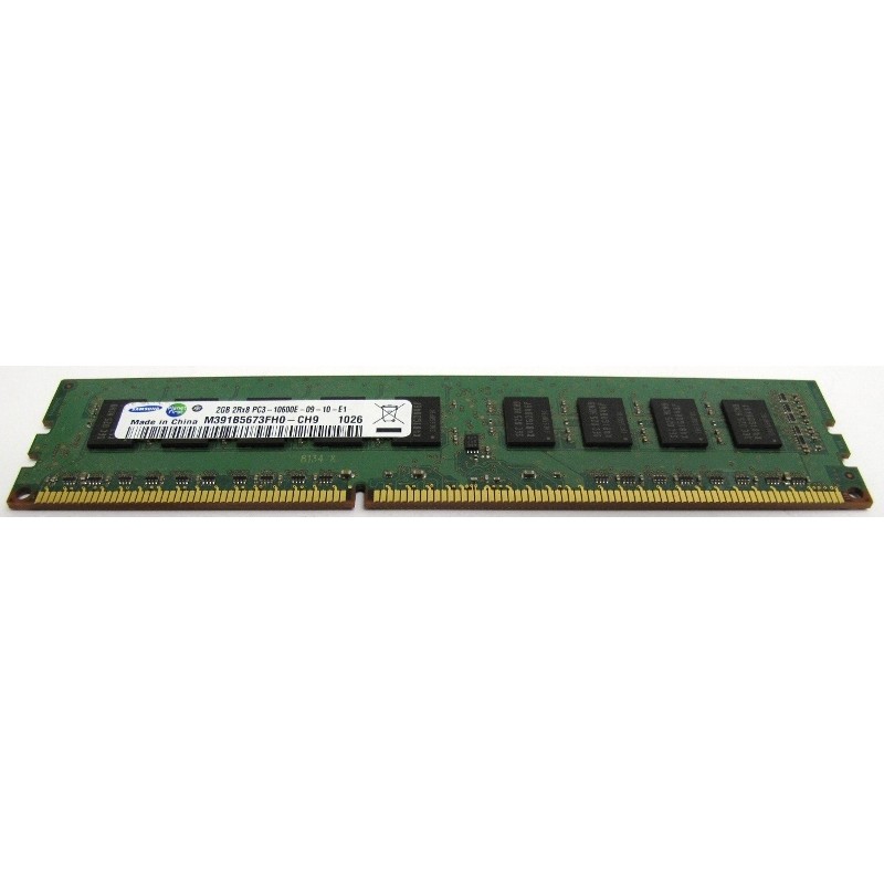 2Gb DDR3 PC3-10600E ECC SAMSUNG M391B5673FH0-CH9 