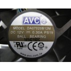 AVC 7020 DA07020B12M 050 12V 0.3A 3Wire Cooling Fan