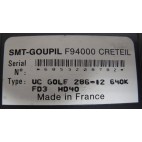 SMT GOUPIL Golf 286 286-12 640K FD3 HD40