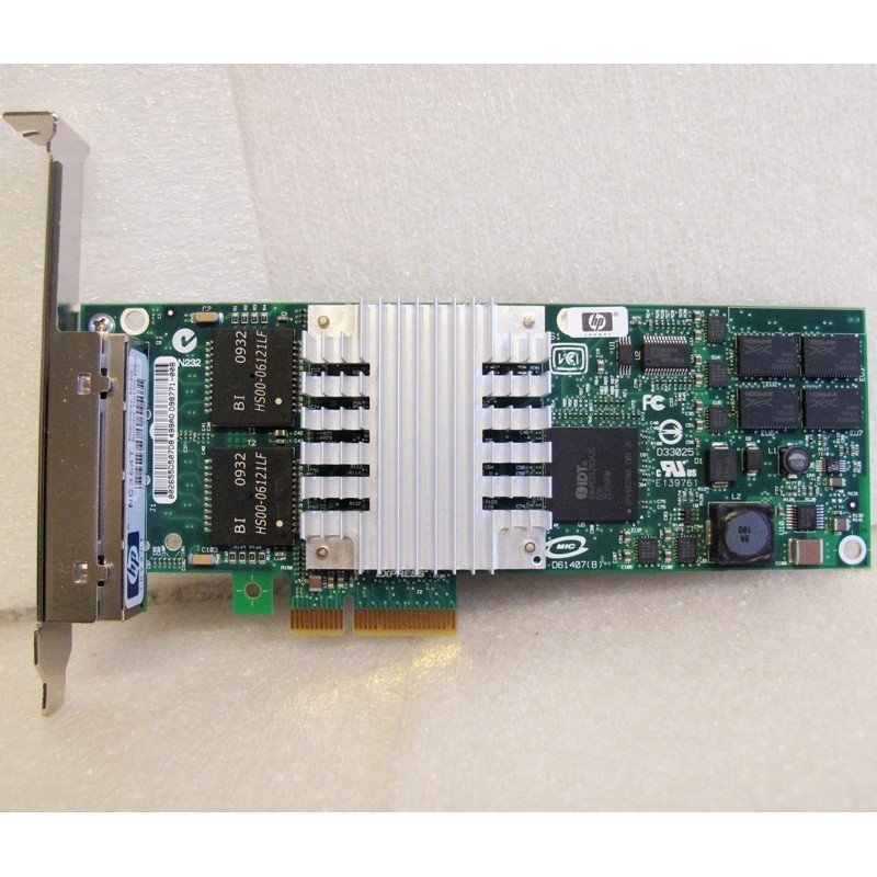 HP 436431-001 NC364T PCIe quad port Gigabit Ethernet adapter board