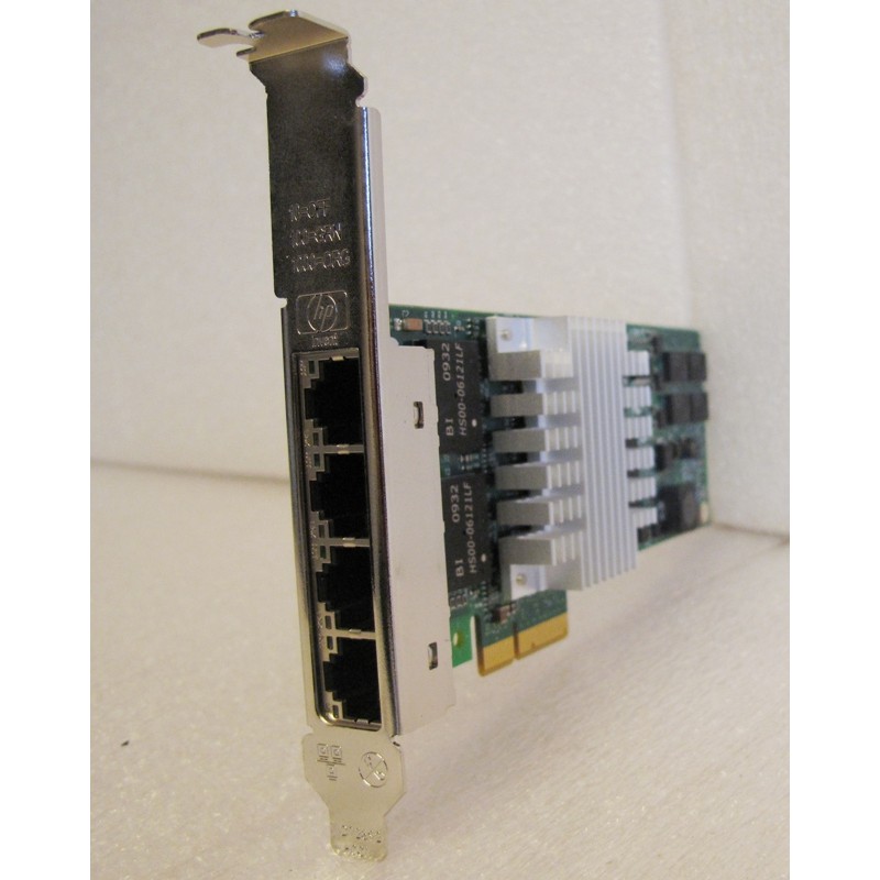 Carte Réseau 4-Ports Gigabit Ethernet adapter board HP 436431-001 NC364T 