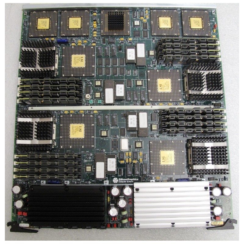 SGI 030-0653-001 IP19 4x200MHz R4400SC  Processor Board 