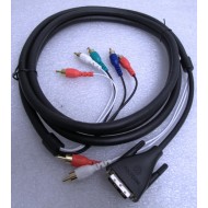 Polycom 2457-24772-001 Cable DVI +2 RCA to 5 RCA 3m