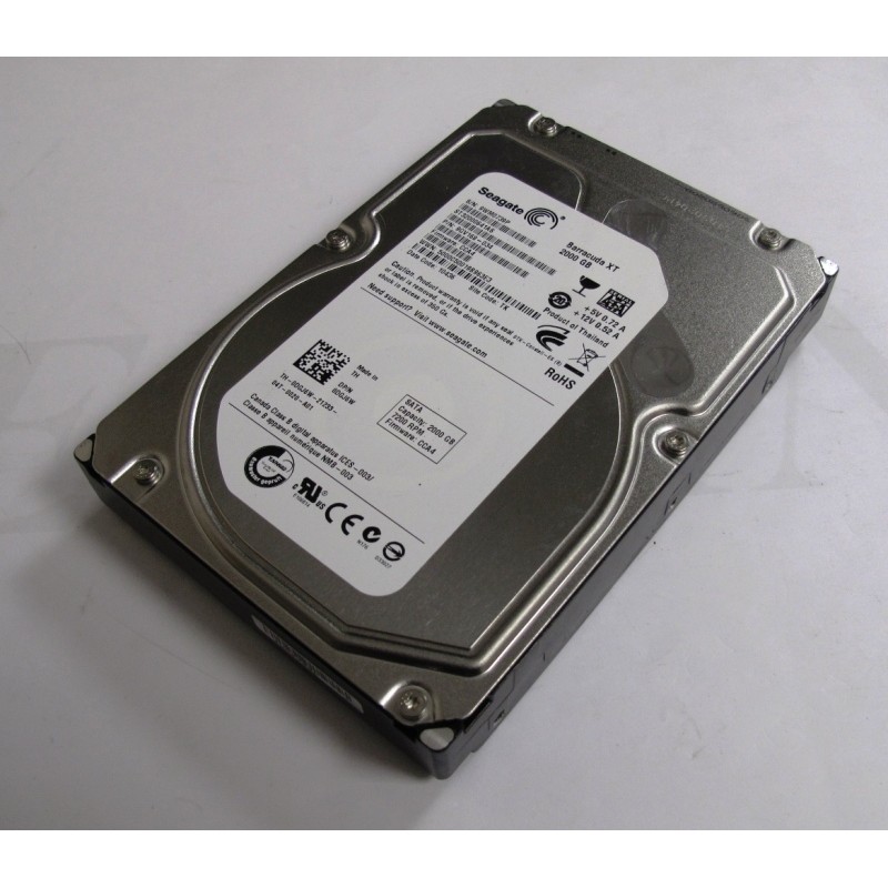 Disque Seagate Barracuda XT 2Tb Sata 7200t 3.5"