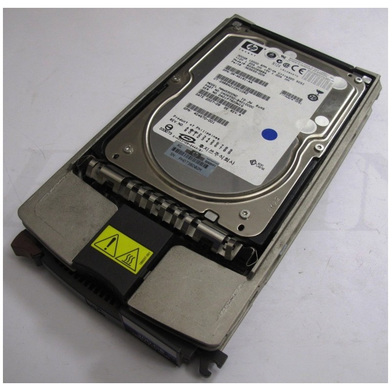 Disque HP 300Gb SCSI 15K 3.5" avec Caddy