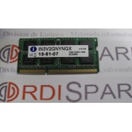 Mémoire Integral IN3V2GNYNGX 2Gb DDR3 1066 for Notebook