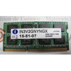 Mémoire Integral IN3V2GNYNGX 2Gb DDR3 1066 for Notebook