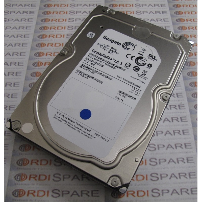 HDD 1Tb 7.2K SAS 6Gbs 128Mb 3.5"  Seagate ST1000NM0023 Constellation ES.3 P/N 9ZM273-003