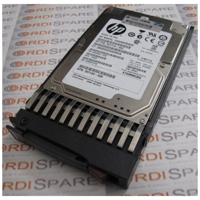 Festplatte HP EH0300FBQDD 300GB SAS 15000U/m 6Gbps 627114-002 - Foto 13