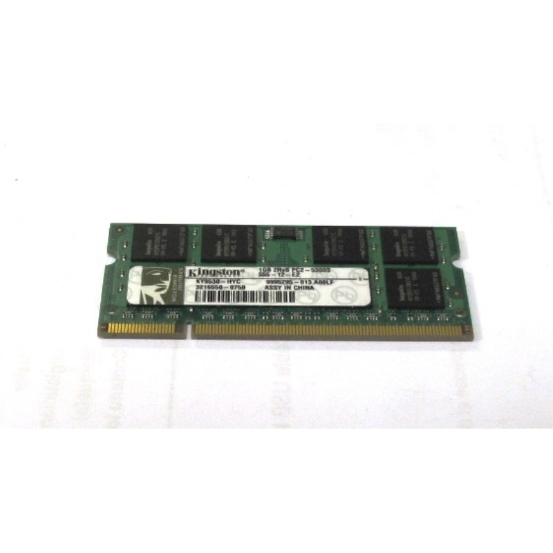 Mémoire Kingston 1Gb PC2-5300S DDR2 667MHz Sodimm Notebook