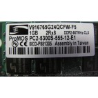 Mémoire ProMOS V916765K24QCFW-G6 1Gb DDR2-800 NON ECC