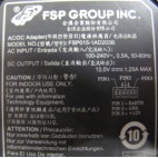 FSP POWER SUPPLY FSP015-1AD203B 12.0V 1.25A