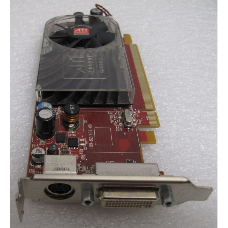 ATI Radeon 109-B27631-00 256Mb PCIe 1 port DVI + 1 Port S-Video