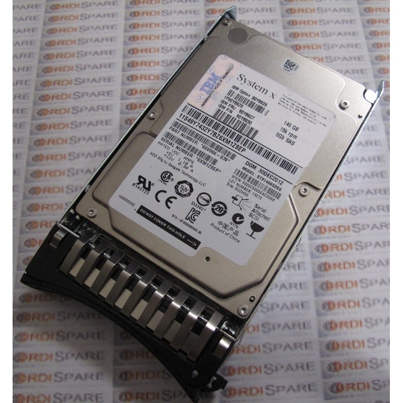 IBM 90Y8930 146Gb 15K 6Gbs SAS 2.5"