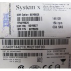 Disque IBM 90Y8930 146Gb 15K 6G SAS 2.5"