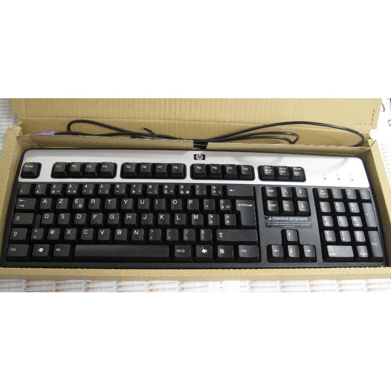 hp clavier professionnel ultra-plat ps 2 - claviers