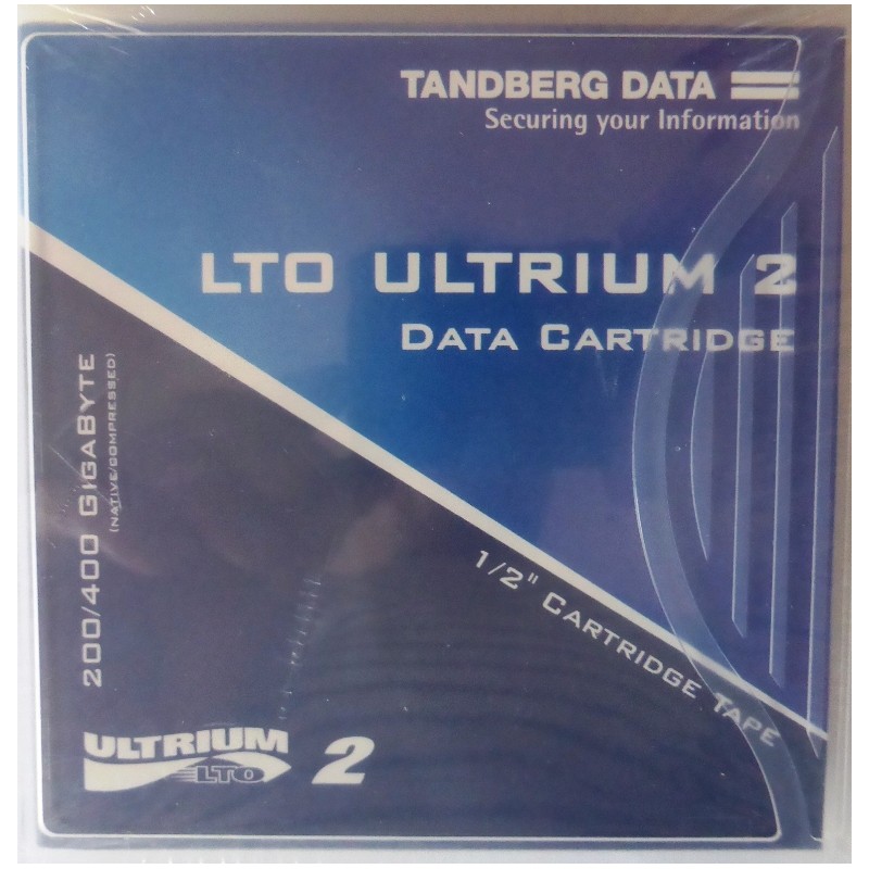 LTO2 Data Cartridge TANDBERG Data LTO Ultrium 2 200/400Gb Data Cartridge 