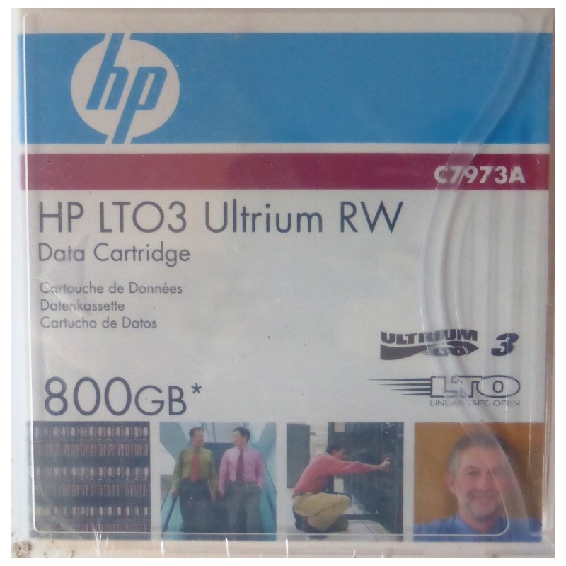Data Cartridge LTO3 HP C7973A LTO3 Ultrium RW 400/800Gb