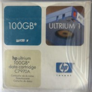 HP C7970A LTO1 Ultrium Data Cartridge 100Gb