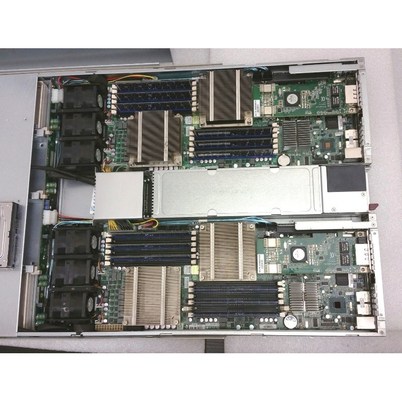 Supermicro 6016TT IBXF TwinServer 2x X5650 2.67GHz 48Go 500Gb