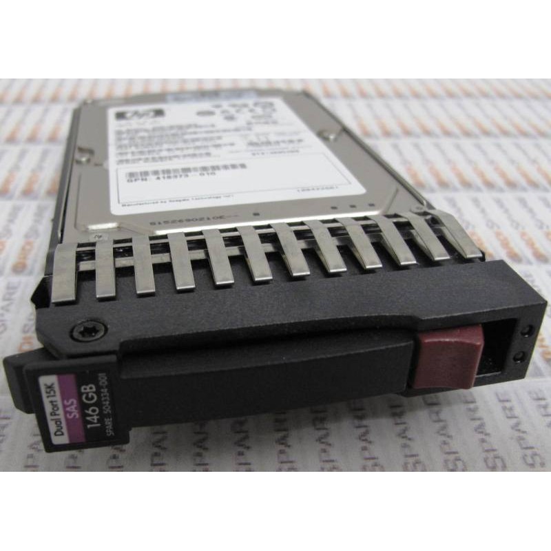Disk HP 504064-003 146Gb SAS 15K 2.5" avec Caddy