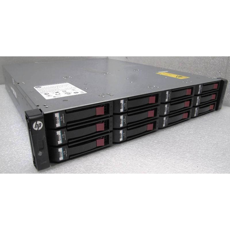 HP Storageworks P2000 AP843B 12x3Tb SAS 2xPower Supply