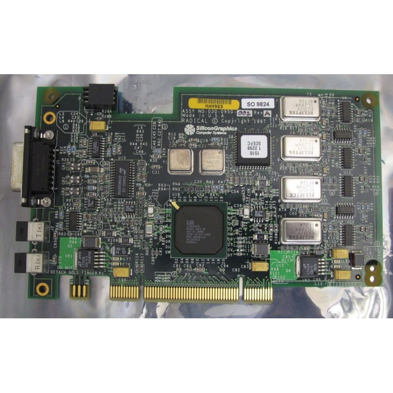 SGI 030-0950-002 PCI RADICAL Audio Card