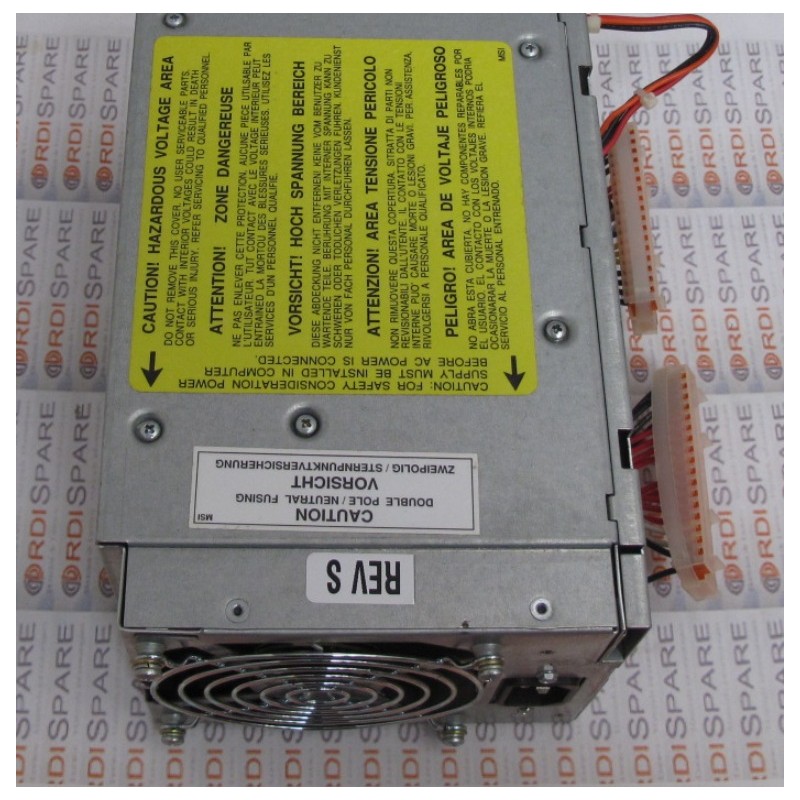 SGI 385W Power Supply Indigo2 ITT PowerSystems p/n 6064470
