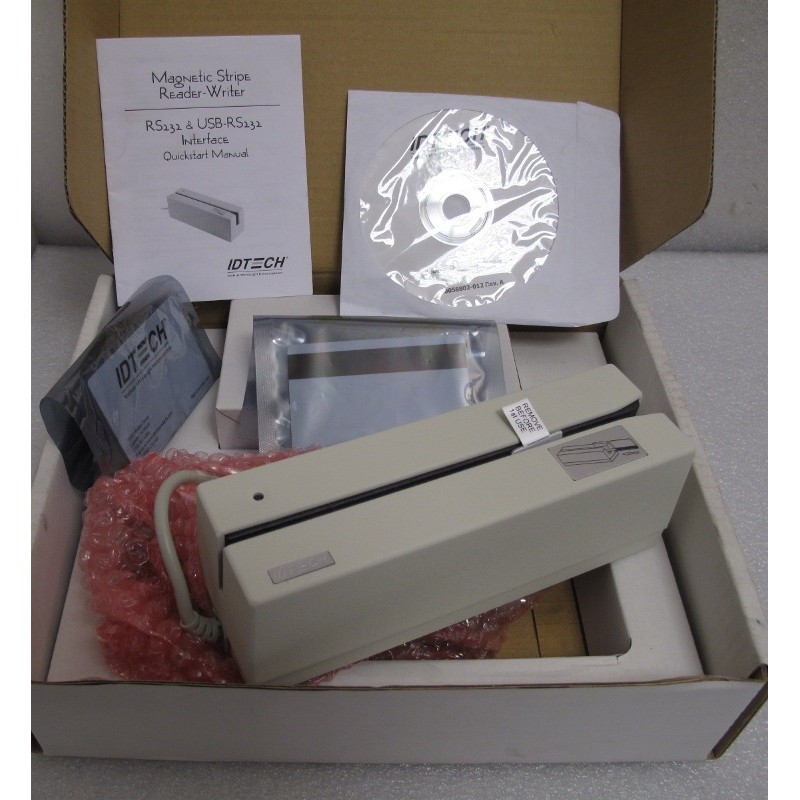 IDTECH IDWA-336333 EZ Writer, lecteur encodeur, 3 pistes , interface RS232 IDTECH IDWA-336333 EZ Writer, lecteur encodeur, 3 pistes , interface RS232