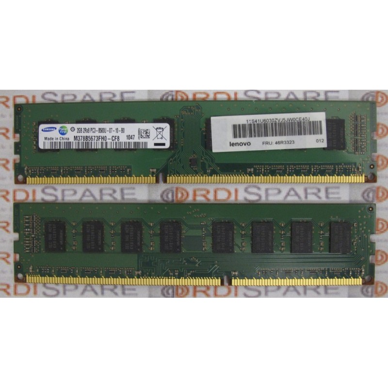 Lenovo 46R3323 2Gb PC3-8500U memory module