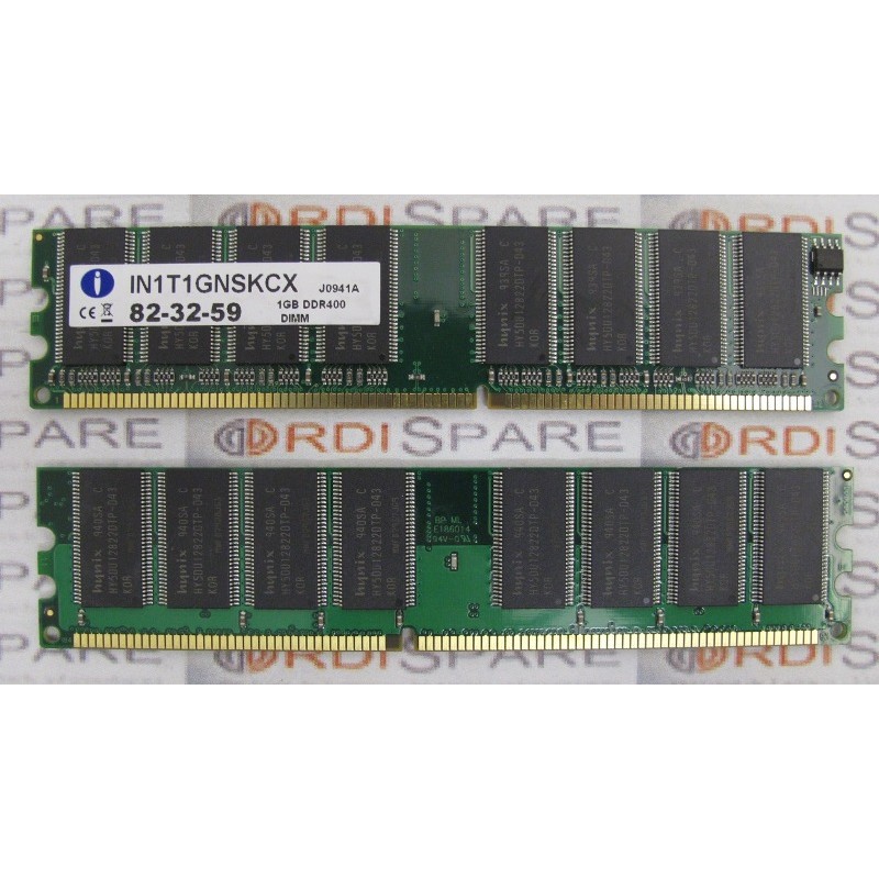 Mémoire 1Gb DDR400 PC3200  INTEGRAL IN1T1GNSKCX 