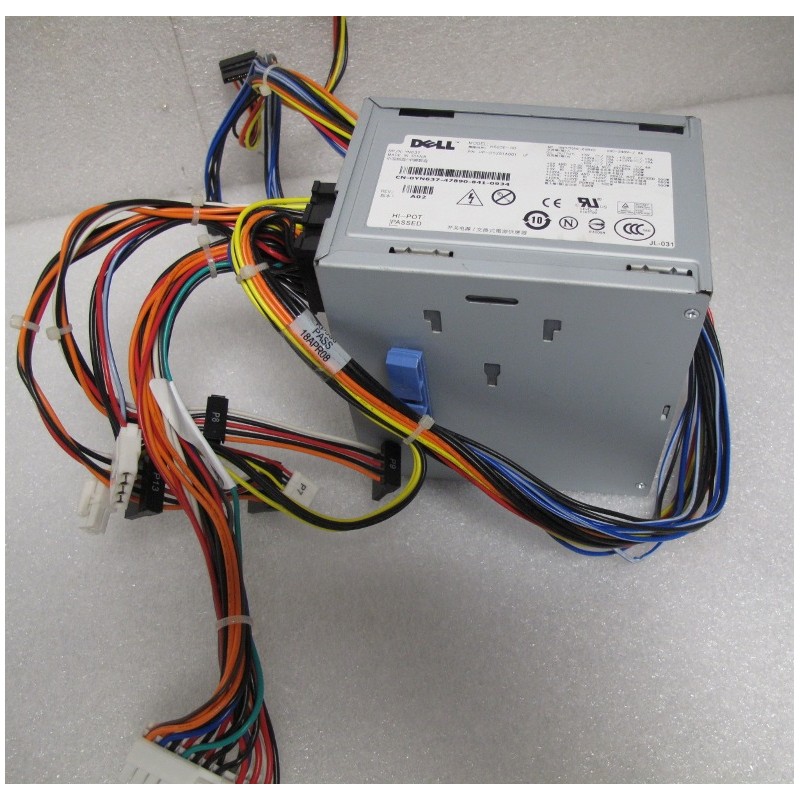 Dell H525E-00 0YN637 Power Supply 525W Dell H525E-00 0YN637 Power Supply 525W