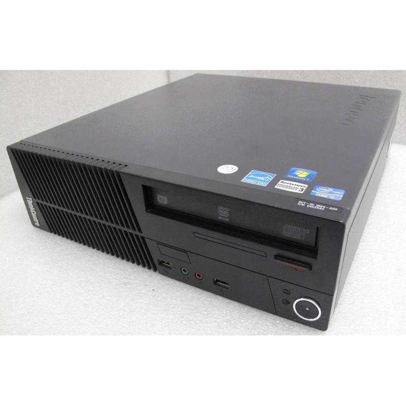 PC Lenovo ThinkCentre M72e 3664 SFF Intel Core I3 2120 3.3GHz 4Go 250Go SATA W10 PC Lenovo ThinkCentre M72e 3664 SFF Intel Core I3 2120 3.3GHz 4Go 250Go SATA W10
