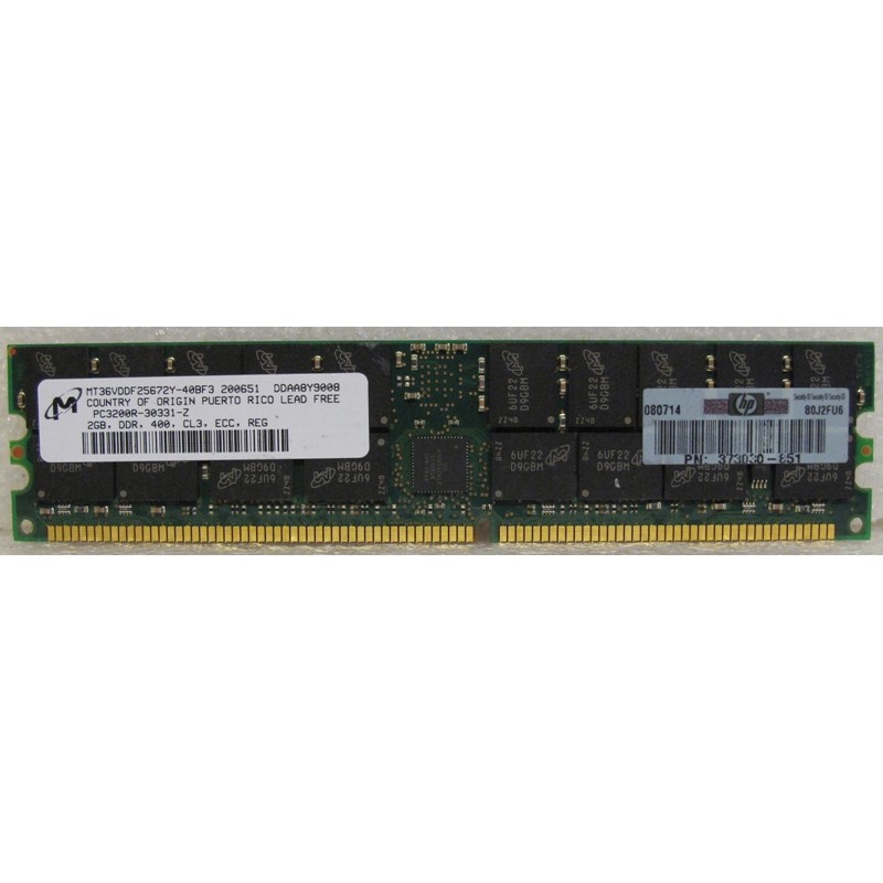 Mémoire HP 373030-851 RAM 2Gb DDR400