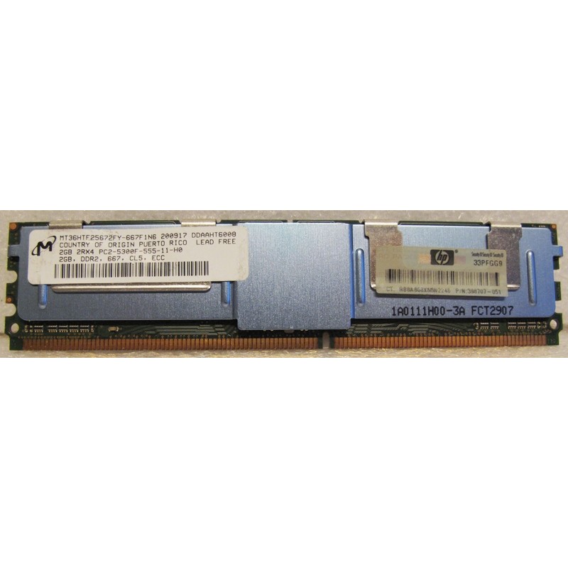 Mémoire HP 398707-051 de 2Go DDR2 ECC