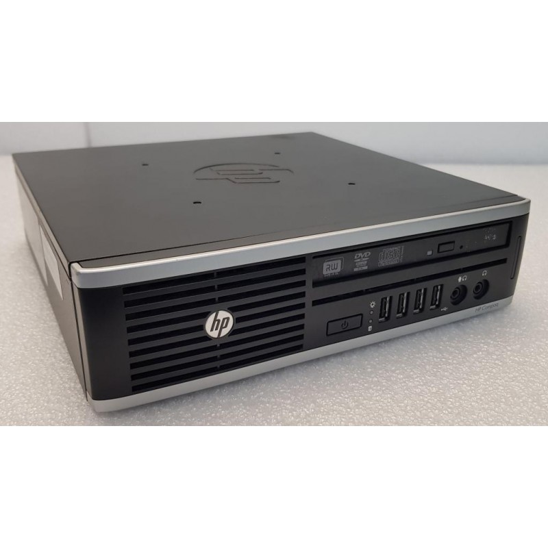 PC HP COMPAQ ELITE 8300 USDT Core I5-3570S 3,10GHz 4Gb RAM 500Gb HDD DVD W10, clavier AZERTY, souris et cable secteur offert