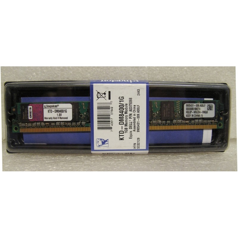 Mémoire Kingston KTD-DM8400/1G RAM 1Go DDR2 neuve