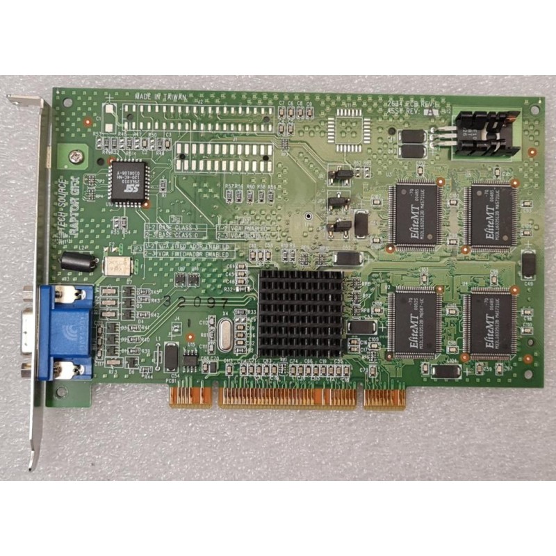 SUN 370-3753 X3668A Carte graphique PCI PGX 32 8/24 bit-color 