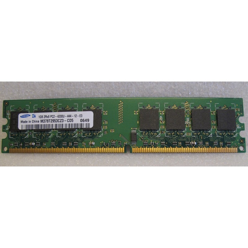 Mémoire Samsung M378T2953CZ3 1Gb DDR2-800