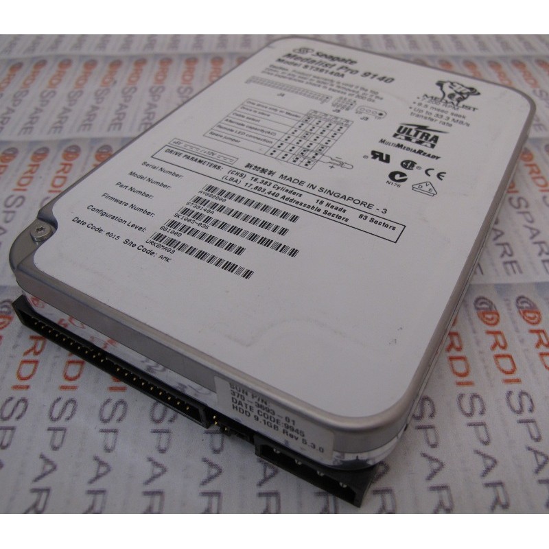 SUN 370-3693-01 9,1GB 7200RPM EIDE HARD DRIVE 3.5'' ULTRA 5 ULTRA 10