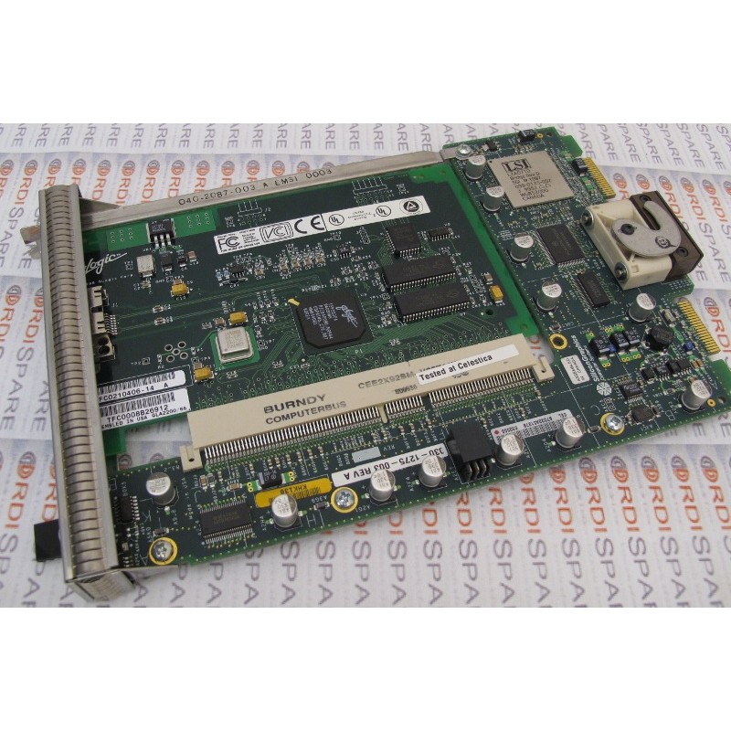 SGI 030-1275-003 PCA XTALK PCI Adapter + SGI 9210201 66MHz Copper FC PCI Board