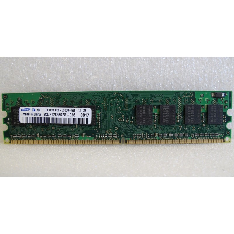 Mémoire Samsung M378T2863QZS 1Gb DDR2 667MHz