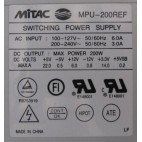 SUN 370-3162 Power Supply MITAC MPU-200REF 200W SUN Ultra 5