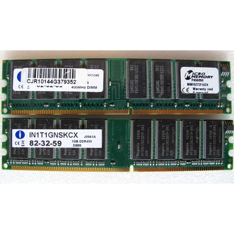 Mémoire RAM de 1Go DDR 400Mhz DIMM