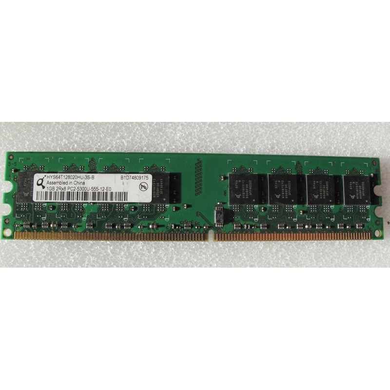 Infineon HYS64T128020HU-3S-B 1Gb DDR2 PC2-5300U Non ECC